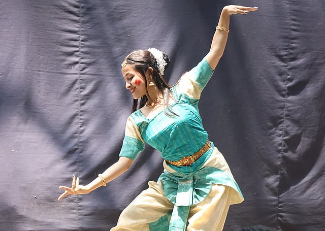 Artista Dance Academy founder Tanushree Banik performs at Lamakaan