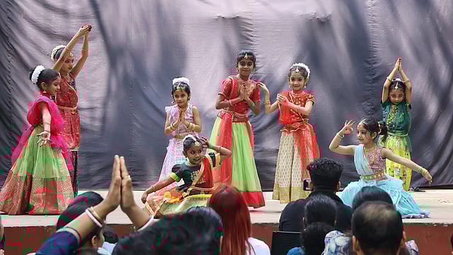 The childrens' performance was what stole hearts from the audience