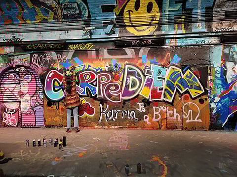 Anvi's Graffiti at UK