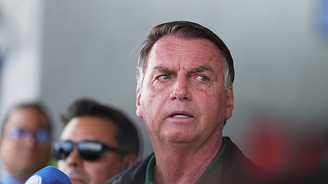 Brazil's former President Jair Bolsonaro.