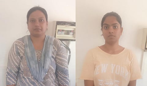 Hema Bai (37) and her daughter Yashasvini (19) were arrested for killing Lokanath Singh on Saturday evening. Singh was the husband of Yashasvini.