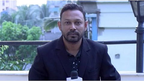 Dilwar Hussain Mozumder, chief reporter of 'The Cross Current'.