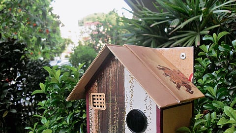 Birdhouse made by Ashok Tewani