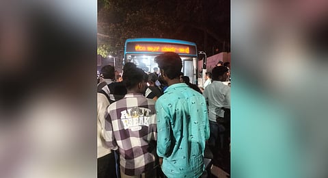 BMTC bus runs over two youth, drags them for over 50m 