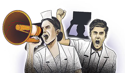 Doctors said they had hoped for improved working conditions, but now feel overlooked, demotivated, and undervalued.