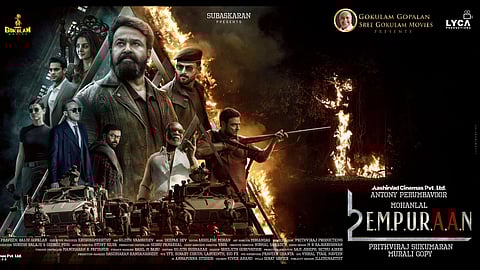  'L2: Empuraan' movie poster
