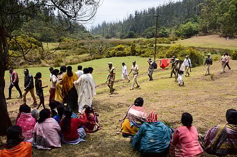 A 38-year-old tribal man of Governor Solai near Ooty was killed in a tiger attack. The man, who is a rancher, went to cattle rearing on Wednesday and did not return home. Meanwhile, his body was retrieved on Thursday morning.