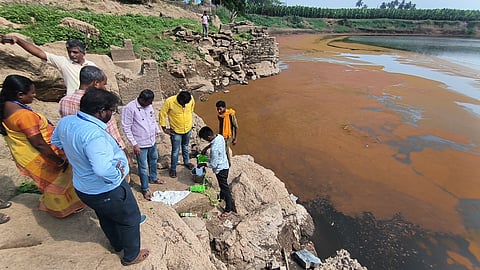Water in Bhavani river turns yellow for 6 km in Coimbatore, PCB suspects algae spread