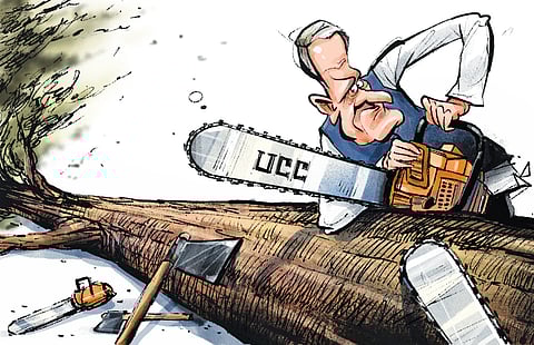 Who gets to impose Uniform Civil Code? 