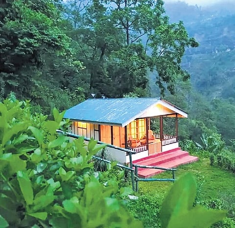Image of a 'homestay' used for representational purposes only