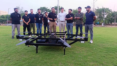 The drone developed by BonV Aero