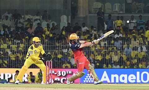 Phil Salt takes on Chennai Super Kings spinners