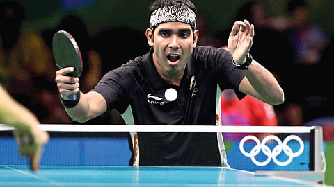 Sharath Kamal: Table topper!