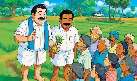 EPS's interactions with farmers and farm workers in an agricultural field