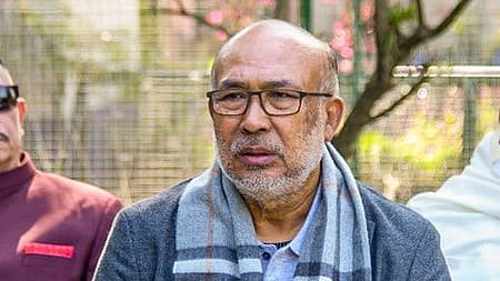 BJP central leadership has asked party MLAs to reach Delhi for discussion: Former Manipur CM Biren Singh