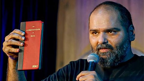 Standup comedian Kunal Kamra