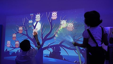 Sensory room at KIA Terminal 2