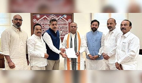 The MPs met Union Education Minister Dharmendra Pradhan, seeking his intervention to safeguard the land and its fragile ecosystem.