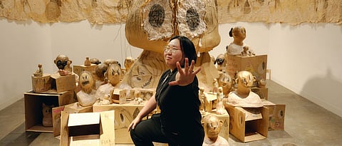 Korean artist Shin Min won the inaugural MGM Discoveries Art Prize for her ‘Ew! There is hair in the food!!’ artwork