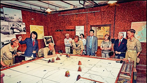 Battlebox researcher Eisen Teo giving a VIP tour