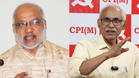  MA Baby (L), BV Raghavulu.