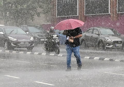 Rain or thundershowers are likely at most places in the state until October 21.