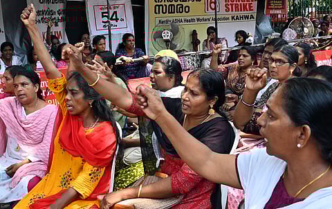 The Kerala ASHA Health Workers Association (KAHWA) had raised the demand for extending retirement age in its memorandum to Labour Minister V Sivankutty during the talks with him.