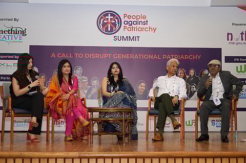 At the People Against Patriarchy summit