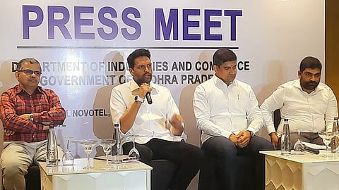 Officials called it a key milestone in the effort to transform Andhra Pradesh into an industrial powerhouse.