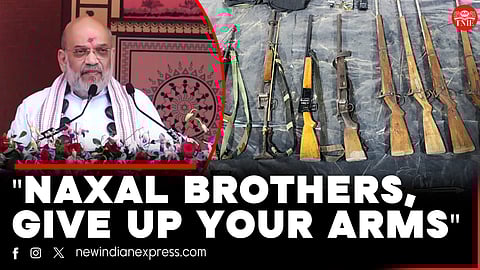 "Next Chaitra Navratri, Bastar will be free from Red terror:" Amit Shah