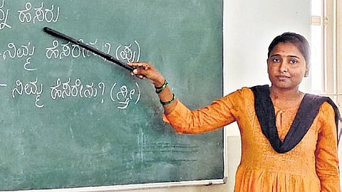 Gadag villagers show interest in speaking Sanskrit