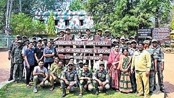 The eco-tourism zone will be zero-disturbance zone without noise and air pollution and no movement of humans inside except for patrol squads and frontline staff