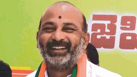 Union Minister of State for Home Bandi Sanjay Kumar.