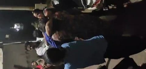 As a video of the incident went viral, police said they were conducting preliminary probe.