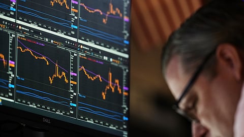 By late morning Tokyo time, the Nikkei 225 was up 6.5 per cent at 33,148.52.