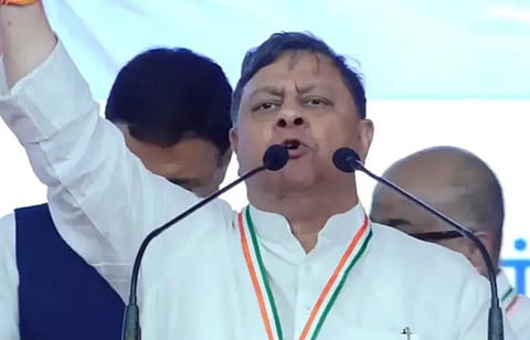 Congress leader Alok Mishra 