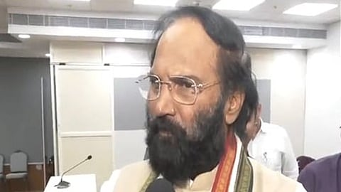 Irrigation Minister N Uttam Kumar Reddy