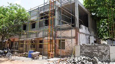 The ophthalmology department at the Mahatma Gandhi Memorial Government Hospital (MGMGH) in Tiruchy is undergoing a facelift. 