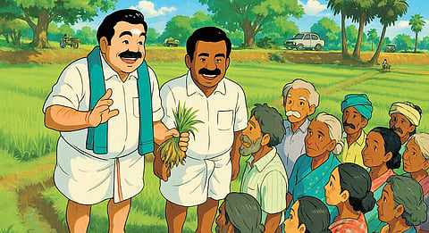 AIADMK general secretary Edappadi K Palaniswami recently joined the trend by sharing animated versions of his memorable moments.