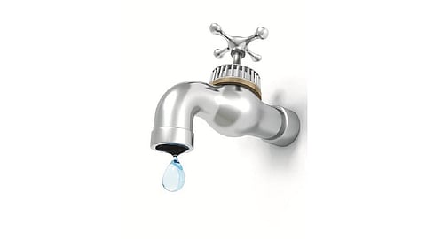 The unexpected rupture sent lakhs of litres of treated drinking water gushing onto the road, creating a flash flood-like situation.