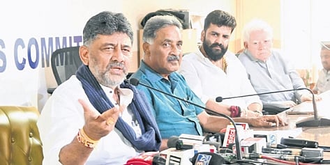 Karnataka Deputy Chief Minister DK SHivakumar