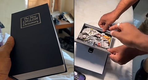 Stunt coordinator caught with ganja hidden in 'dictionary' in Kerala capital