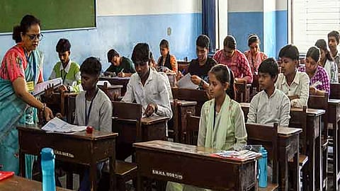 Image of a classroom used for representational purposes only.