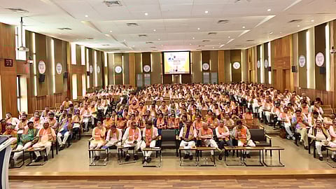 BJP meeting that took place in Gujarat.