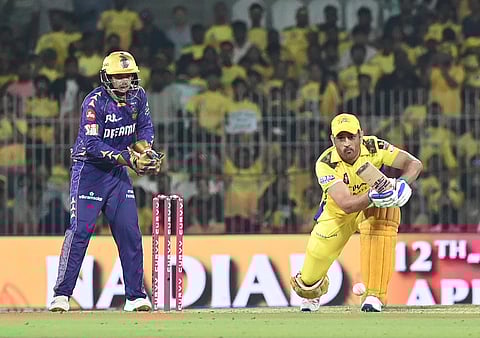 MS Dhoni was named as Chennai captain following the season-ending injury to Rituraj Gaikwad