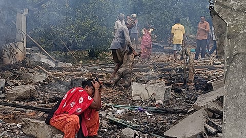 Blast at Fireworks manufacturing unit in Anakapalle