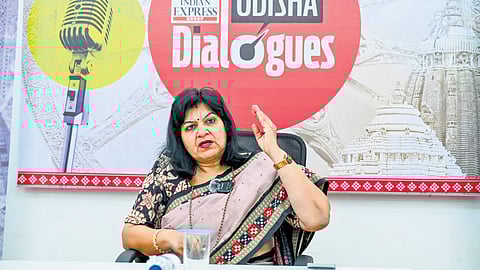 Odisha Dialogues | Team Majhi doing great, should be allowed to work without interference: BJP MP Aparajita Sarangi