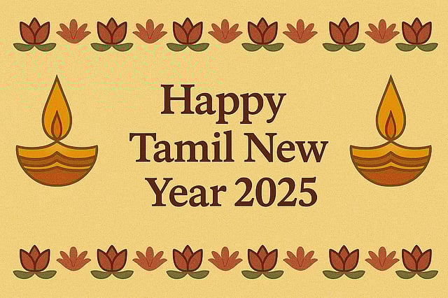 Happy Tamil New year 2025 Wishes