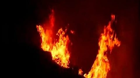 Several fire tenders have reached the spot, and dousing operations are underway at the Jal Aqua Company.