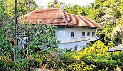 The ancestral Chettur house in Mankara
